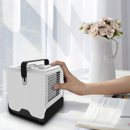 Spades A New Negative ion Air Conditioning Fan Household Humidification Air Cooler(Black)-garmade.com