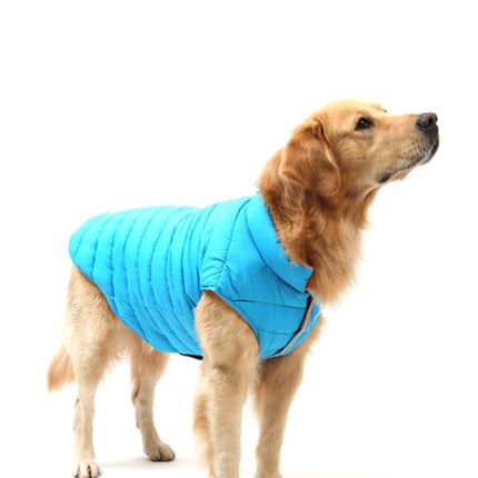 New Autumn and Winter Style Lovely Bone Pattern Pet Dog Reversible Cotton Garment Size:S, Bust: 38-43cm, Neck: 26-31cm-garmade.com