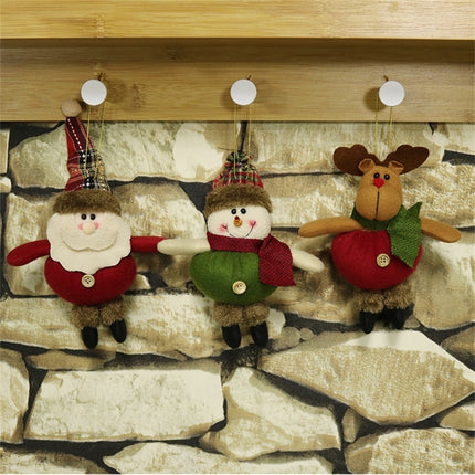 CX192022 Snowman Doll Pendant Ornament Christmas Tree Decoration-garmade.com