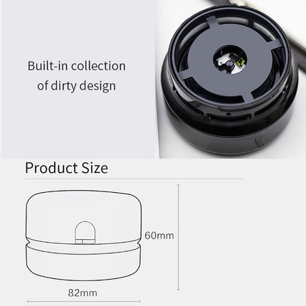 Original Xiaomi Youpin NUSIGN Desktop Mini Desk Cleaner(White)-garmade.com