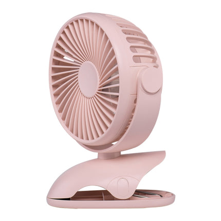 OCUBE D603 4W USB Charging Portable Desktop Fan Clip Fan, with 4 Speed Control (Pink)-garmade.com
