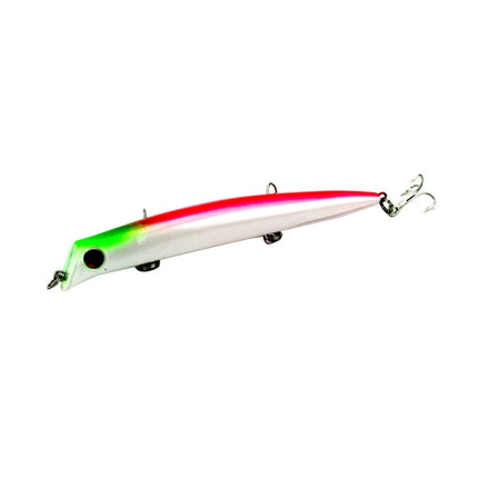 HENGJIA Artificial Fishing Lures Popper Bionic Fishing Bait with Hooks, Length: 12.6 cm, Random Color Delivery-garmade.com