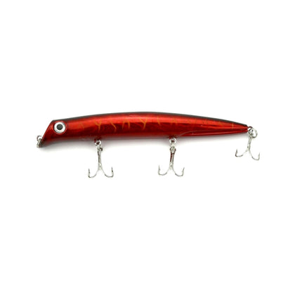 HENGJIA Artificial Fishing Lures Popper Bionic Fishing Bait with Hooks, Length: 12.6 cm, Random Color Delivery-garmade.com