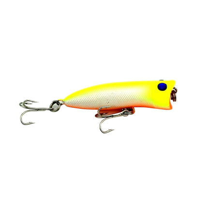 HENGJIA Artificial Popper Fishing Lures Environmentally Friendly Fishing Bait with Hooks, Length: 5.5 cm, Random Color Delivery-garmade.com