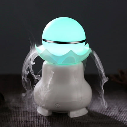 4W USB Charging Night Luminescent Pearl Ultrasonic Aromatherapy Humidifier with LED Colorful Light for Home / Office, Water Tank Capacity: 95ml, DC 5V-garmade.com