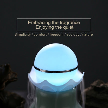 4W USB Charging Night Luminescent Pearl Ultrasonic Aromatherapy Humidifier with LED Colorful Light for Home / Office, Water Tank Capacity: 95ml, DC 5V-garmade.com