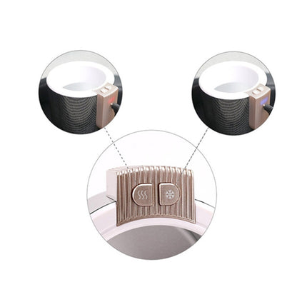 Portable Intelligent Cooling and Heating Cup Holder (Grey)-garmade.com