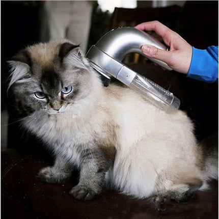 Portable Electric Pet Hair Suction Device Clipper Diagnostic-tool Grooming Pet Brush Comb Removal, Size: 19.0 x 11.0 x 6.0cm-garmade.com
