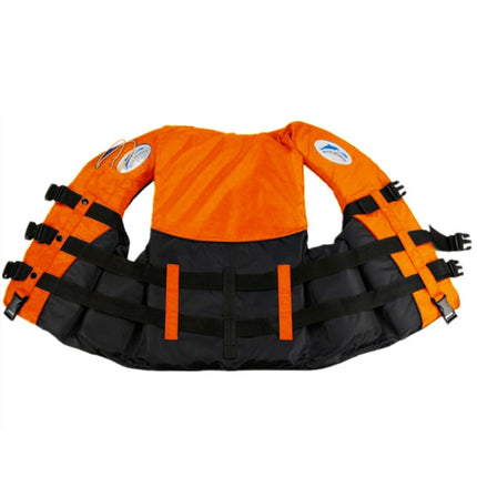 Drifting Swimming Fishing Life Jackets with Whistle for Children, Size:S(Orange)-garmade.com