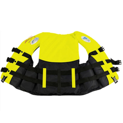 Drifting Swimming Fishing Life Jackets with Whistle for Children, Size:S(Yellow)-garmade.com