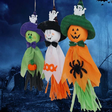 Halloween Hanging Ghost Pendant Pumpkin Halloween Decorations, Random Color Delivery-garmade.com