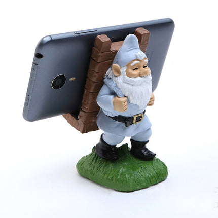 Keepwood KW-0111C Santa Claus Dwarf Shape Creative Desktop Mobile Phone Holder Bracket-garmade.com