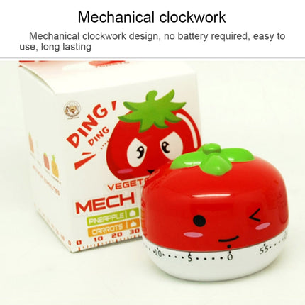 Vegetable Kitchen Timer Cooking Mechanical Timing Tool Count Down Alarm, Random Color Delivery-garmade.com