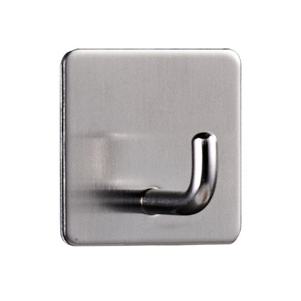 MYD-1038 304 Stainless Steel Sticky Hook Kitchen Bathroom Multi-functional Hole Free Wall Mount Holder-garmade.com