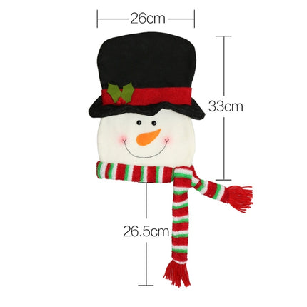 CX20205 Snowman Pattern Christmas Tree Pendant Decoration, Size: S-garmade.com