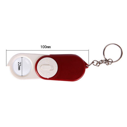 BEST 10X Pocket Magnifier with LED Light, Random Color Delivery-garmade.com