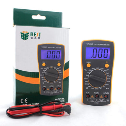 BEST-VC830L Professional Repair Tool Pocket Digital Multimeter-garmade.com
