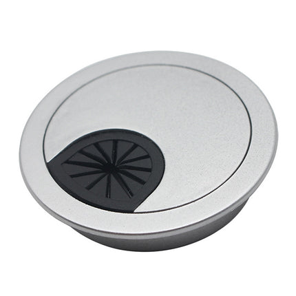 10 PCS Desk Computer Desktop Plastic Round Threading Box Hole Cover, Hole Diameter: 60mm-garmade.com