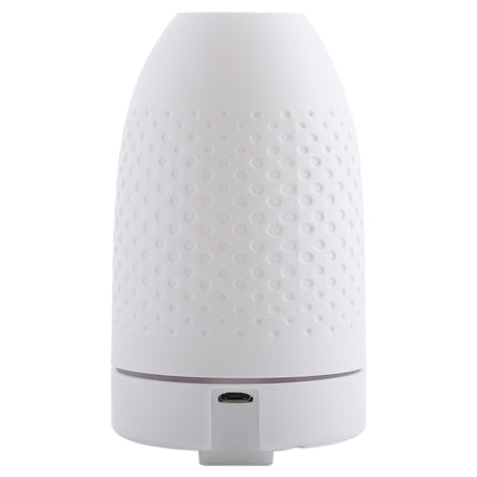 5W Honeycomb Texture Mini Humidifier with Colorful Light, Capacity: 50ml, DC 5V(White)-garmade.com