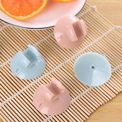 10 PCS J202 Kitchen Suction Cup Plastic Rice Cooker Rice Spoon Rack, Random Color Delivery-garmade.com