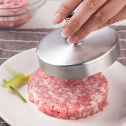 Kitchen Food Molds Stainless Steel Hamburger Meat Press Molds Tools-garmade.com