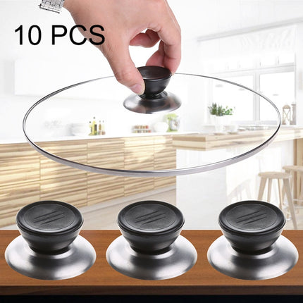 12 PCS Kitchen Universal Replaceable Pot Cover Handle Circular Plastic Knob-garmade.com