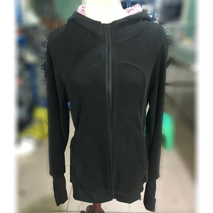 Three-in-one Multi-function Mother Kangaroo Zipper Hoodie Coat with Front Cap Size: S, Chest: 85-88cm, Waist: 65-67cm, Hip: 91-94cm (Black+Red)-garmade.com