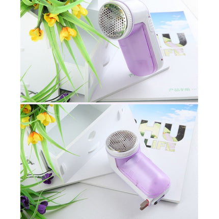AC 100-240V Rechargeable Remove Fluff Fabric Shaver Lint Remover(Purple)-garmade.com