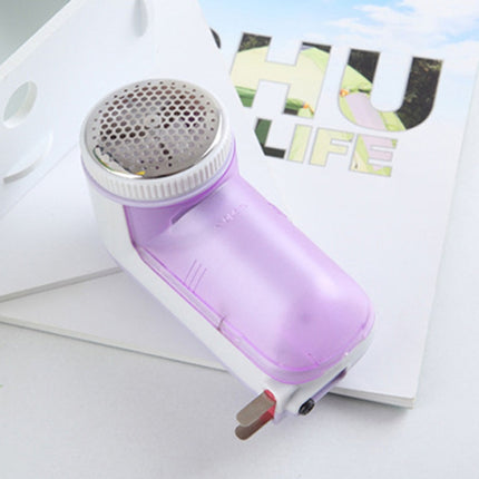 AC 100-240V Rechargeable Remove Fluff Fabric Shaver Lint Remover(Purplish Red)-garmade.com