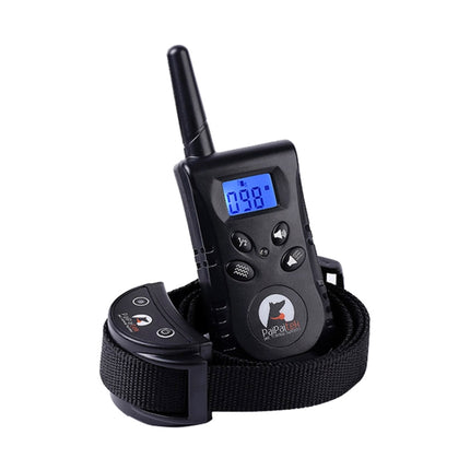 PD520V Automatic Anti Barking Collar Pet Training Control System for Dogs(Black)-garmade.com