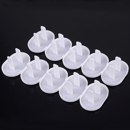 100 PCS 2 Hole Baby Electric Sockets Outlet Plug Safety Protection Cover for US Plugs-garmade.com