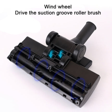 Household Vacuum Cleaner Floor Brush Carpet Suction Brush Head, Inner Diameter : 32mm(Black)-garmade.com