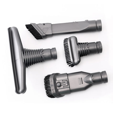 4 PCS Household Wireless Vacuum Cleaner Brush Head Parts Accessories for Dyson V6-garmade.com