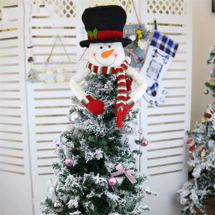 CX20206 Snowman Pattern Christmas Tree Pendant Decoration, Size: S-garmade.com