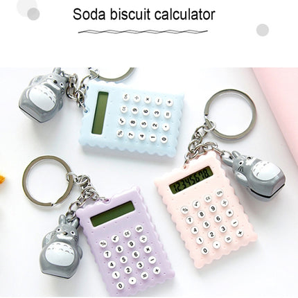 7522 Portable Lovely Cartoon Mini Ultrathin Button Battery Calculator, Size: 5.3*3.8cm-garmade.com