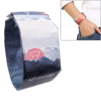 Adventure Pattern Creative Fashion Waterproof Paper Watch Intelligent Paper Electronic Wristwatch-garmade.com