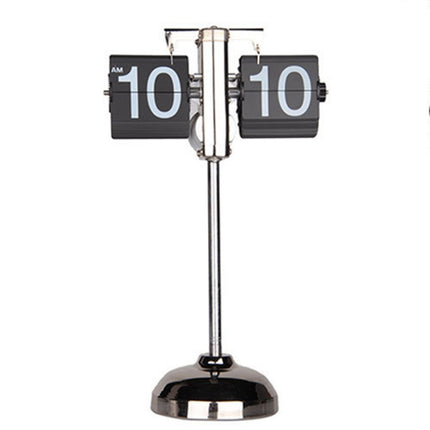 Creative Home Office Bedroom Retractable Flip Trolley Small Balance Clock-garmade.com