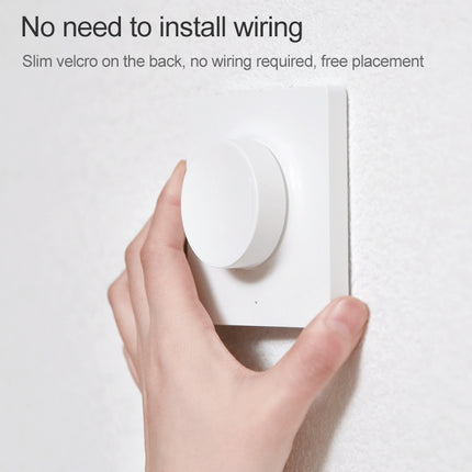 Original Xiaomi Yeelight Intelligent Dimmer Wall Switch, Mounting Version(White)-garmade.com