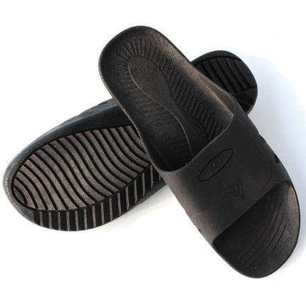 Anti-static Anti-skid Six-hole Slippers, Size: 38 (Black)-garmade.com