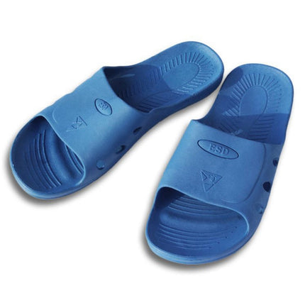 Anti-static Anti-skid Six-hole Slippers, Size: 38 (Blue)-garmade.com