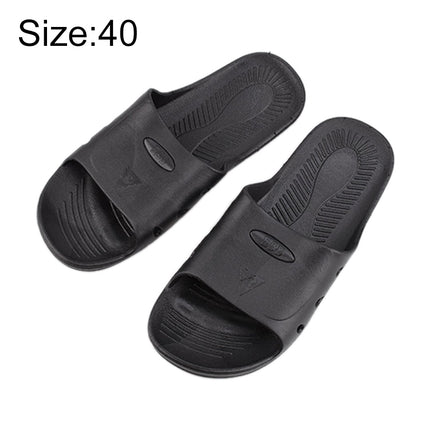 Anti-static Anti-skid Six-hole Slippers, Size: 40 (Black)-garmade.com