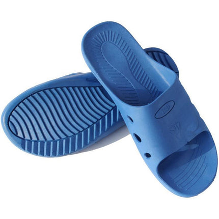 Anti-static Anti-skid Six-hole Slippers, Size: 44 (Blue)-garmade.com