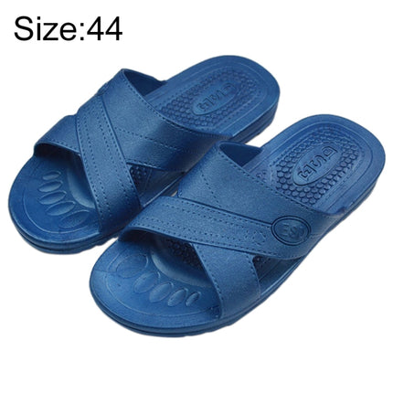 Anti-static Non-slip X-shaped Slippers, Size: 44 (Blue)-garmade.com