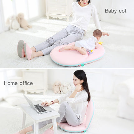 Multifunctional Folding Bed Backrest Waist Pregnant Women Breastfeeding Chair, 42-Speed / Large(Light Purple)-garmade.com