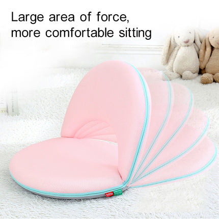 Multifunctional Folding Bed Backrest Waist Pregnant Women Breastfeeding Chair, 5-Speed / Large(Light Pink)-garmade.com