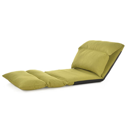 B1 Foldable Washable Lazy Sofa Bed Tatami Lounge Chair (Green)-garmade.com