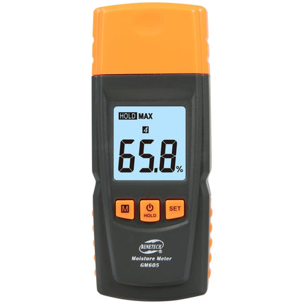 BENETECH GM605 Digital Wood Moisture Meter Humidity Tester Timber Damp Detector-garmade.com