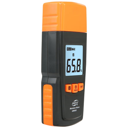 BENETECH GM605 Digital Wood Moisture Meter Humidity Tester Timber Damp Detector-garmade.com