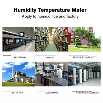 BENETECH GM1360 LCD Probe Industry Digital Humidity & Temperature Meter-garmade.com
