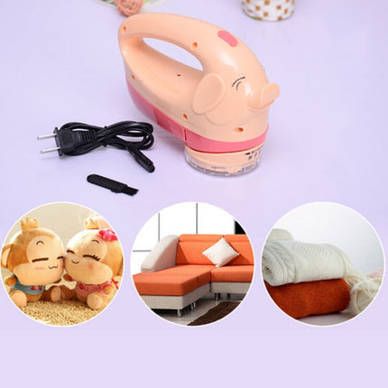 Household Upgrade Pig Shape Fluffy Trimmer Hairballs Clip Clothes Hair Removal Shaving Machine-garmade.com